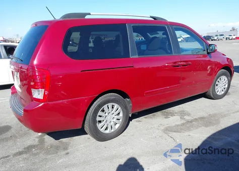 2012 Kia Sedona Lx из США, поврежденный, VIN KNDMG4C78C6486474